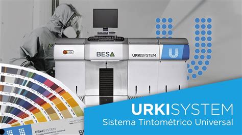 Sistema Tintométrico para Pintura Industrial URKI SYSTEM YouTube