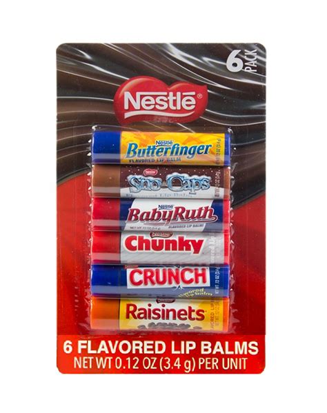 Nestle Brand Scented Lip Balm Variety Pack Makes Food Scents