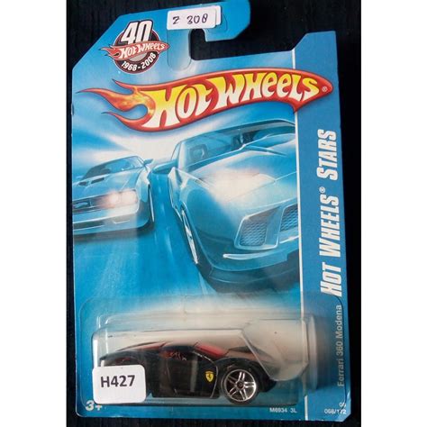 Jual Hot Wheels Ferrari 360 Modena Hot Wheels Stars Black Shopee Indonesia