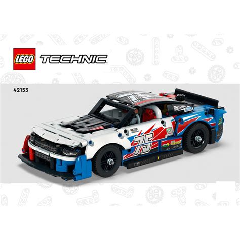 LEGO NASCAR Next Gen Chevrolet Camaro ZL1 42153 Instructions Brick