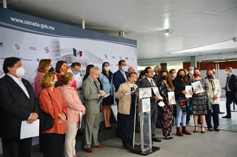 Versi N Estenogr Fica De La Conferencia De Prensa De Senadoras Y