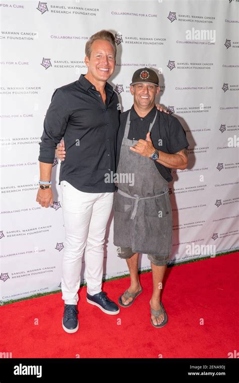 Chriss Wragge And Chef Scott Kampf Attends The 15th Annual Hamptons Happening Benefiting The