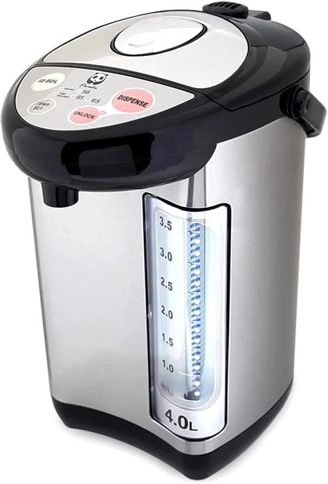Panda Electric Hot Water Boiler And Warmer Hot Water Dispenser Stainless Steel Interior