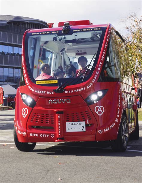 岐阜市で自動運転バス開始へ 定期運行、市街地を運行47news（よんななニュース）