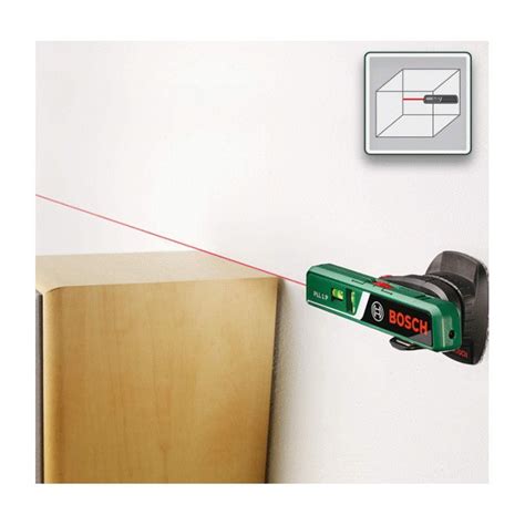 Bosch The Handy Pocket Sized Laser Spirit Level For Variety Of Jobs PLL 1P