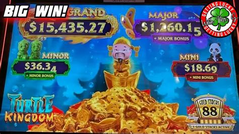 Gold Stack Turtle Kingdom Slots Nice Win Youtube