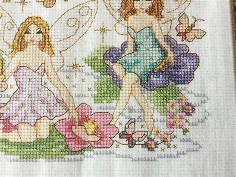 Magical Fairies Cross Stitch Pattern Only Etsy Cross Stitch Cross