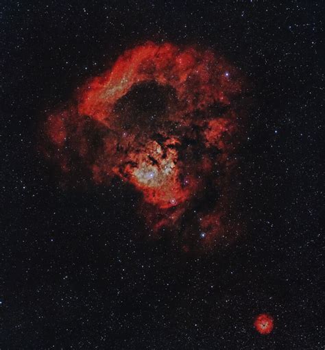 Question Mark Nebula - Astrophotography with an astrocam - Photo ...