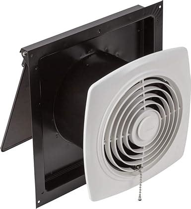 Broan Nutone Chain Operated Ventilation Fan Plastic White Square