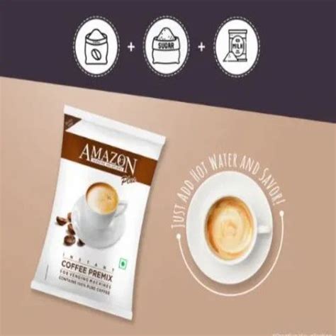 Amazon Plus Instant Coffee Premix Packaging Type Pcket Pack Size