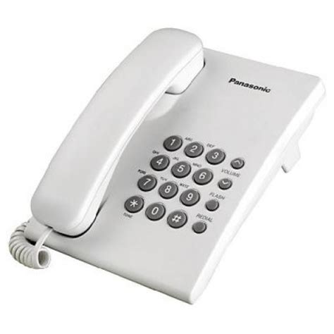 Buy Panasonic Corded Phone Kx Ts Mxw Taw Eel