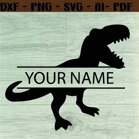 T Rex Dinosaur Svg Tyrannosaurus Rex Svg Dino Svg Prehistoric Animal