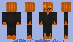 Jack O Lantern Halloween Skin Minecraft Skin