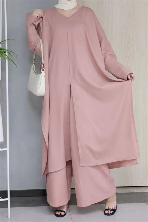 Eid Muslim Women Hijab Dress Prayer Garment Jilbab Abaya Khimar Ramadan