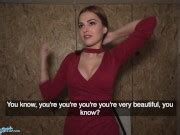 Public Agent Hot Italian Redhead Mini Vamp Rides Big Cock In A Basement