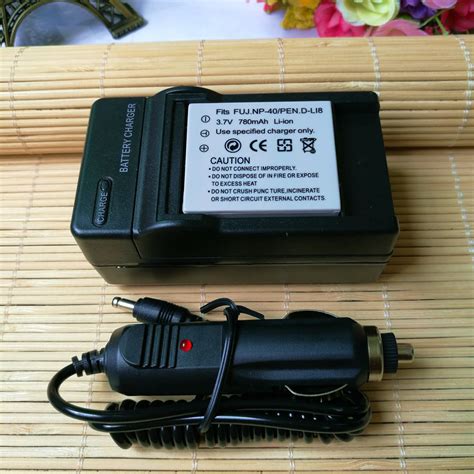 NP 40 NP40 Battery Charger For Fuji Fujifilm Finepix V10 V10 Z1 Z2