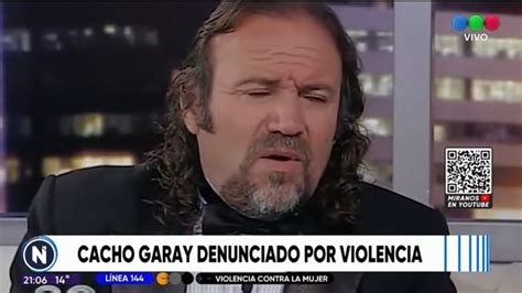 Detuvieron A “cacho” Garay Tras La Denuncia Por Violencia De Género