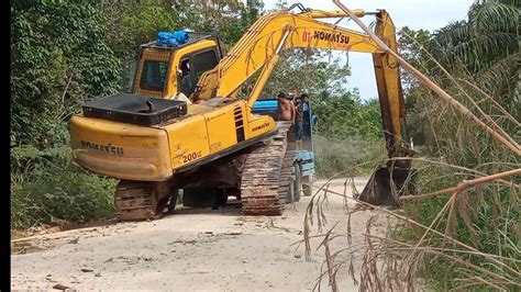 Excavator Naik Mobil Truck Torado Dimaimashinki Youtube