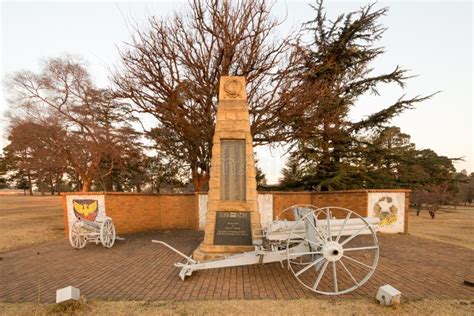 World War II Memorial - Ermelo, South Africa Stock Photo - Image of ...