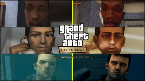 GTA The Trilogy comparativa gráfica PS2 vs PS5 en San Andreas Vice