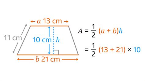 Area Of Trapeziums Ks3 Maths Bbc Bitesize Bbc Bitesize