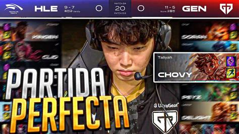 ASÍ ES UNA PARTIDA PERFECTA COREANA GEN vs HLE Highlights game 1