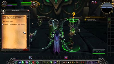 Wow Legion Demon Hunter Starting Area Part 3 Youtube