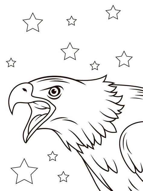 Bald Eagle 8 coloring page