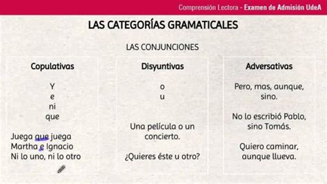 Tipos de conjunciones EJEMPLOS resumen con VÍDEO