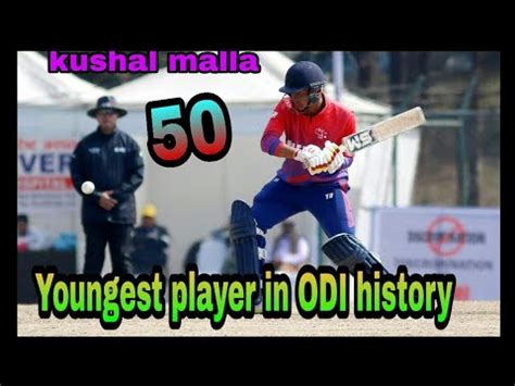 Kushal Malla Record Breaking 50 Kushal Malla Nepal Vs USA Nepal