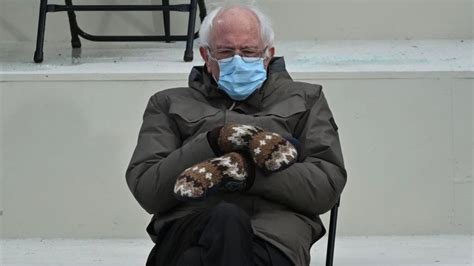 Photo of ‘Cold Bernie’ Sanders at US inauguration goes viral with memes ...