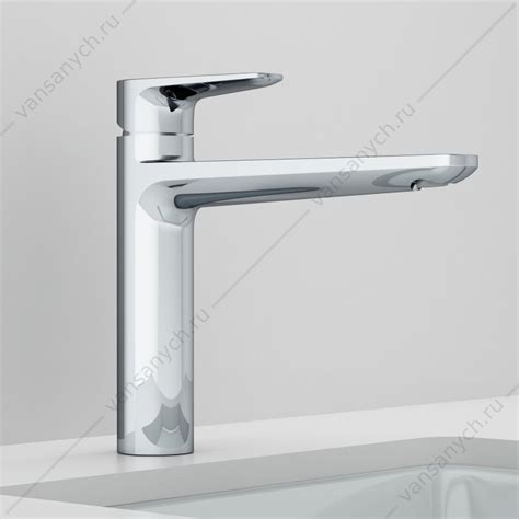 Смеситель для кухни AM.PM Inspire, излив 214 мм, хром, F5000000 ...
