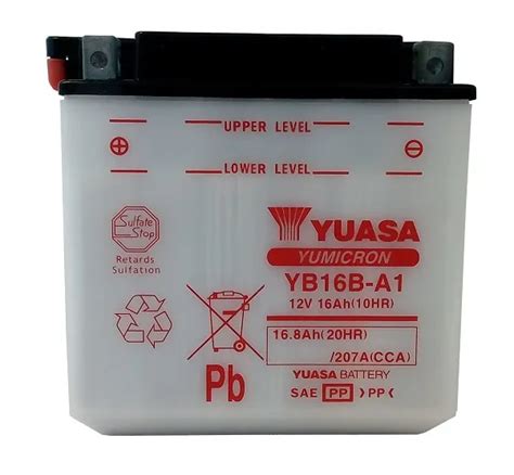 Akumulator YUASA YB16B A1 12V 16Ah 207A Akumulatory Moto