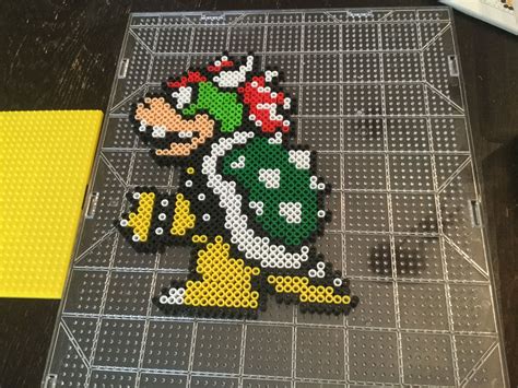 Bowser Perler Bead Designs