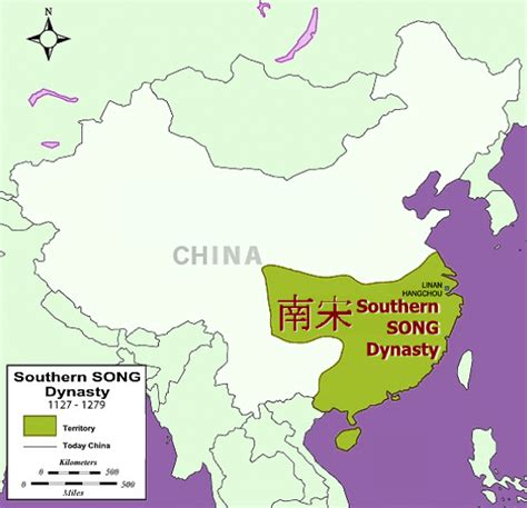 Tang And Song Dynasty Map