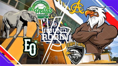 EN VIVO Aguilas Cibaeña VS Estrellas Orientales en DIRECTO ROUND ROBIN