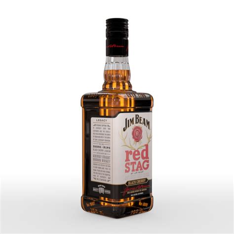 Jim Beam Red Stag 3D Model - TurboSquid 1594487