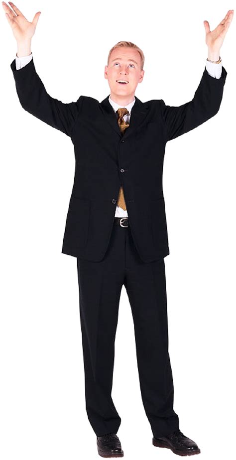 Professional Business Man Standing Png Clipart Png Mart