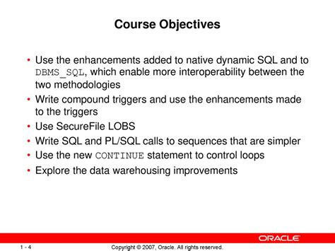 Introducing The Oracle Database G Sql And Pl Sql New Features Ppt