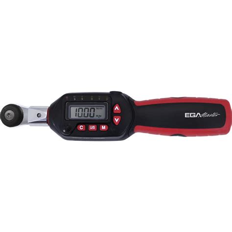 EGA Master Digital Torque Wrench 1 4 Drive Square Drive Newton