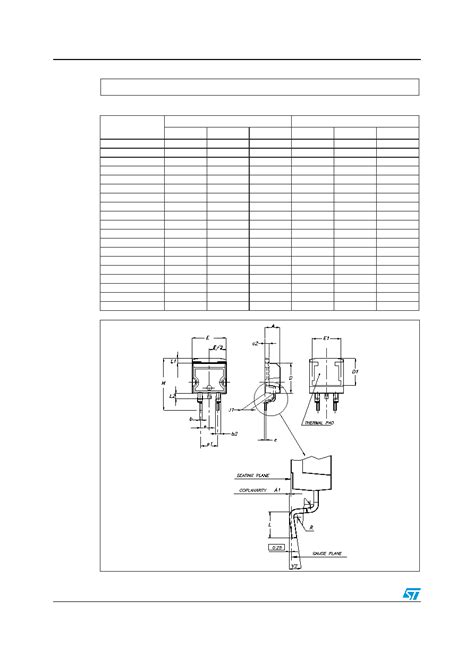 P Nf Datasheet Pages Stmicroelectronics N Channel V