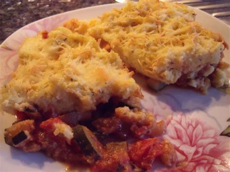 Polenta Gemüse Auflauf Rezept mit Bild kochbar de