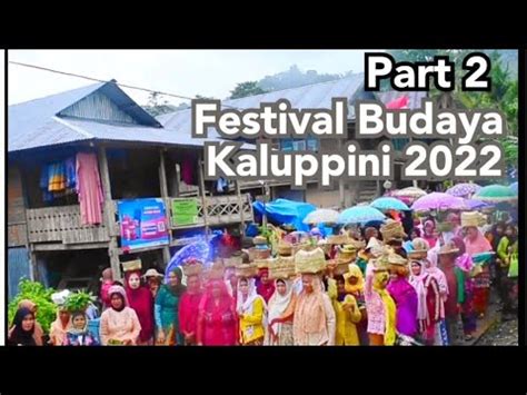 Festival Budaya Kaluppini Pat Permainan Tradisional Yang Hampir