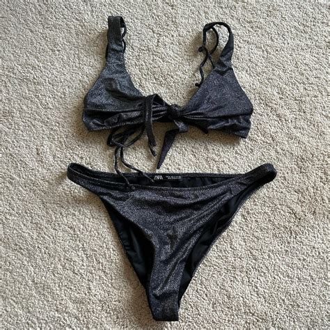 Zara Bikini Worn A Few Times Top S Bottom S Depop