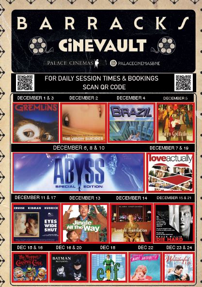 Cine-Vault at The Barracks - Palace Cinemas