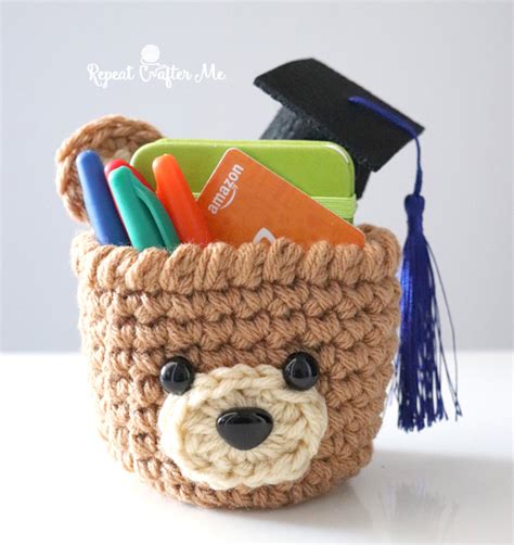 Bernat Bear Crochet Cups Repeat Crafter Me