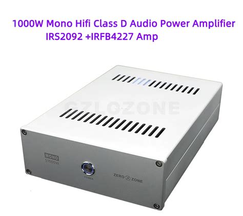 Zerozone High End W Mono Hifi Class D Audio Power Amplifier Irs