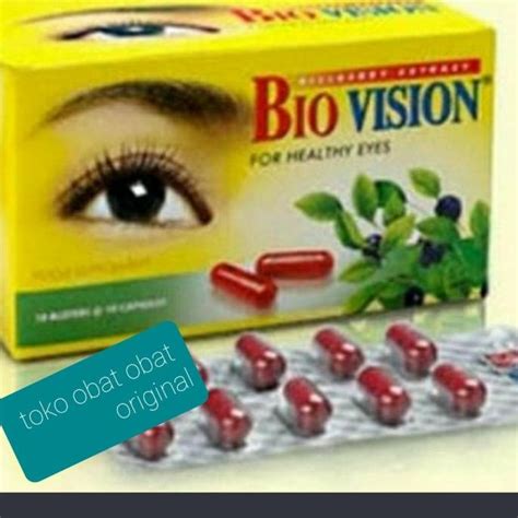 Jual Biovision Vitamin Mata Per Box Isi Strip Shopee Indonesia