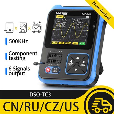 FNIRSI Osciloscopio Digital Port Til DSO TC3 Probador De Transistores