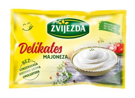 Majoneza Zvijezda razne vrste 85 g ili 95 g Akcija Njuškalo katalozi